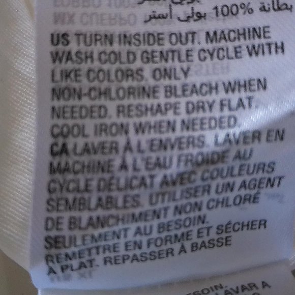 Sequined White Tank Top SZ L by Charter Club - Picture 7 of 7